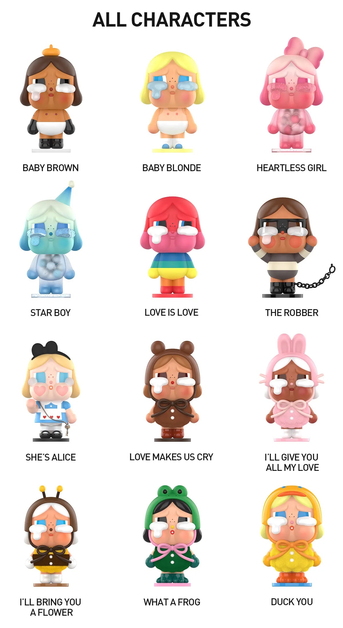 CRYBABY - Crying Again Series Figures Blind Box