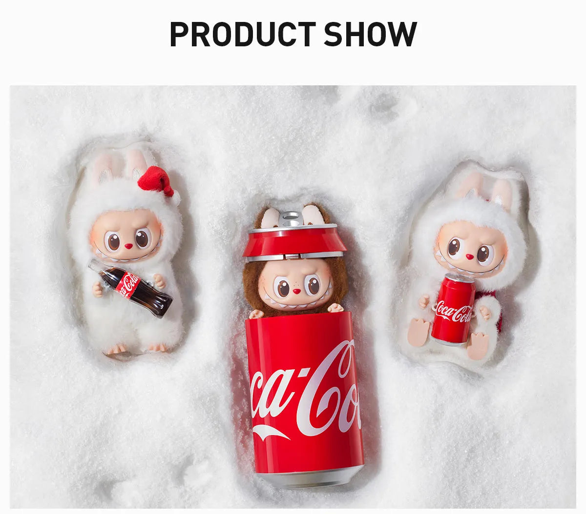 The Monsters (Labubu) - Coca Cola plush Full Set (Pre-Order)