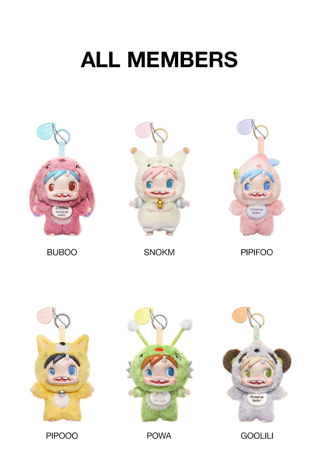 POLAR - Monster Baby Plush Blind Box (Pre-Order)