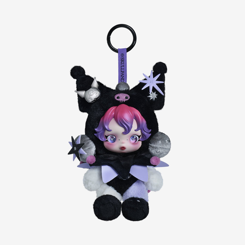 SKULLPANDA x KUROMI Plush Pendant (Pre-order)