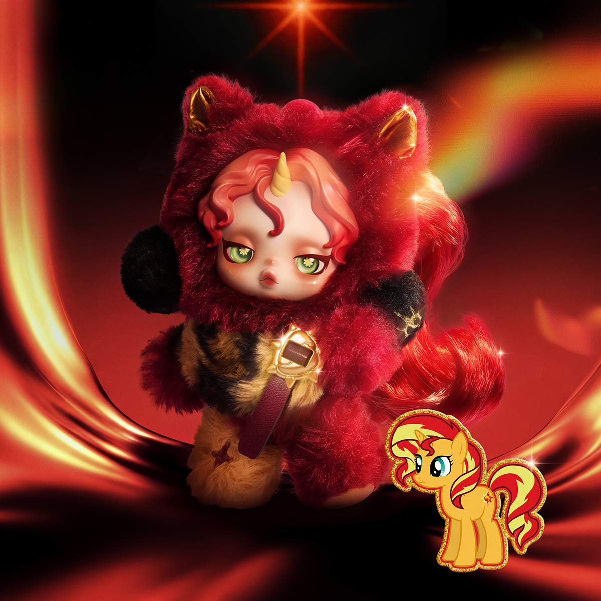 SKULLPANDA x My Little Pony Plush Pendant (Pre-order)