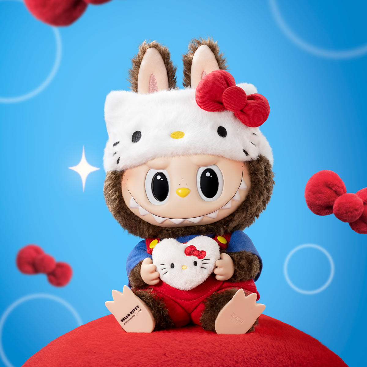 THE MONSTERS × HELLO KITTY Plush Doll 38cm (Pre-Order)