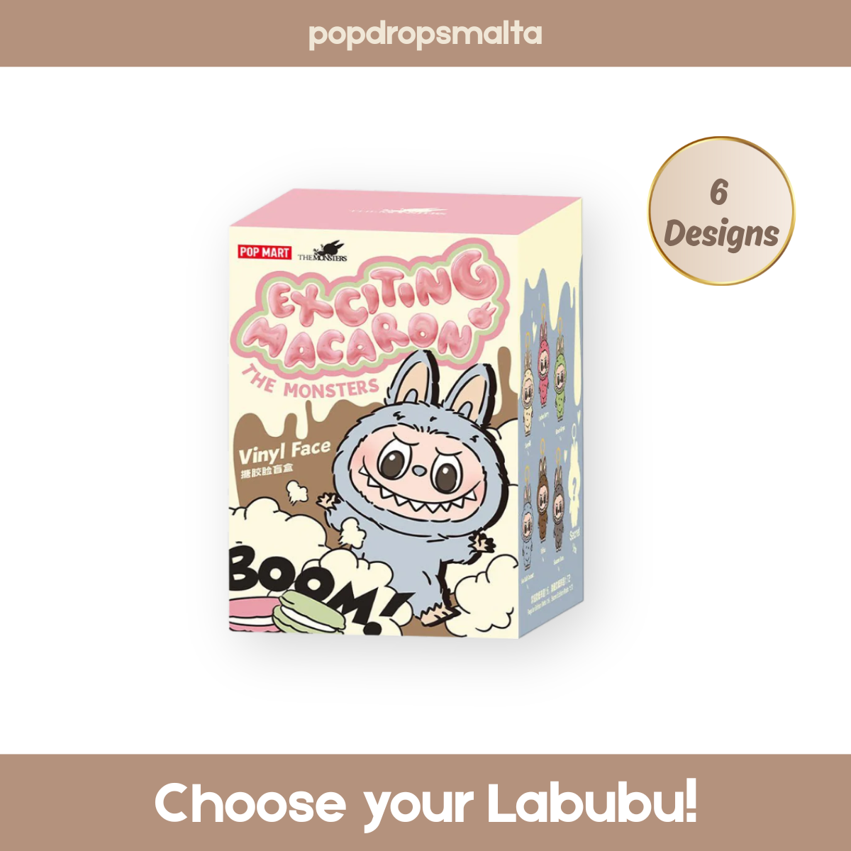 The Monters (Labubu) - Exciting Macarons (opened)