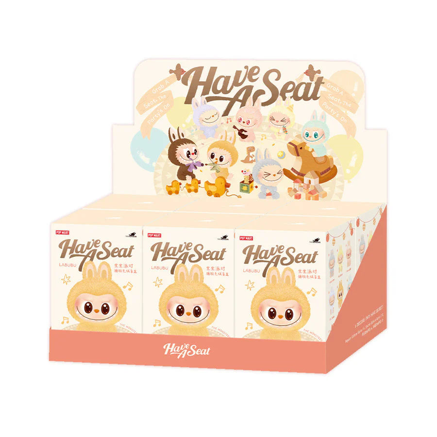 The Monsters (Labubu) - Have A Seat Blind Box Full Set (Pre-order)